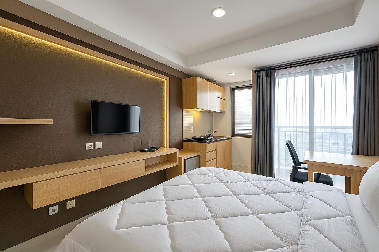 Sudirman suites studio view pool